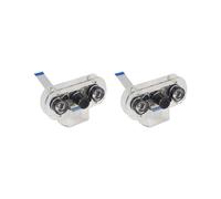 2X Module de CaméRa 5MP pour Raspberry Pi 4B / 3B + / 3B / 2B CaméRa de Vision Nocturne Infrarouge 1080P avec ÉTui de Support