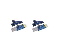 2X Module de Port Série USB Vers UART Multifonctionnel 6 en 1 USB TTL 485 232 Conversion Gratuite CP2102 USB Vers TTL TTL Vers 232