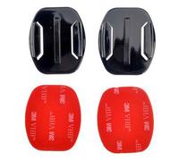 2x Monture Fixation Courbé + Bande Adhésif 3M pour Caméra GoPro Hero