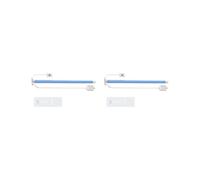 2X Moteur de Store Enrouleur Intelligent WiFi Enfichable pour Rideau Tubulaire de 17 mm/20 mm/25 mm/28 mm, Moteur à Prise UE avec R1