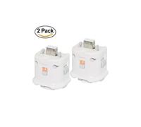 2X Motion Plus Adaptateur pour NINTENDO Wii Blanc