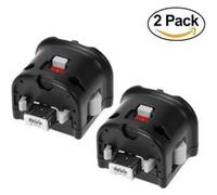 2X Motion Plus Adaptateur pour NINTENDO Wii Noir G