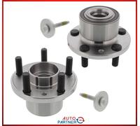2x Moyeu Avec Roulement Avant Pour Ford Galaxy (Wm) S-Max (Ws) Land Rover