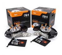 2x Compléter D+G Fusée de direction Avant pour Opel ASTRA J P10, CRUZE J300 91mm