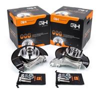 Gema Herrerías Fusée de direction droite complète Opel ANTARA 2010–2017 Aluminium 1x