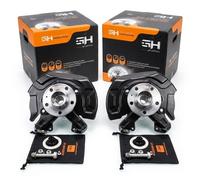 Compléter D+G Fusée de direction pour Seat IBIZA V (KJ1,KJG)/72MM,DISQUES 256X22
