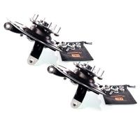 2x Moyeu Support Broche Droit+Gauche pour Mitsubishi PAJERO IV (5-porte)