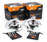 2xCompléter Droit+Gauche Fusée de direction pour Renault CLIO III /palier 72 MM/