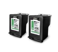 2X Müller Printware Cartouches Jet d'encre pour HP 2570 2575 5420 5432 5440 5442 6304 6305 6310 6313 6315 6318 7850 remplace 336 BK