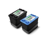 2X Müller Printware Cartouches Jet d'encre pour HP PSC 1110 1205 1210 1215 1217 1219 1312 1317 1340 1345 1350 2000 2105 2115 2170 2175 2210 2410 2550 remplace 56+57 CMYK