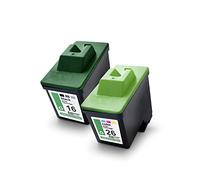 2X Müller Printware Cartouches Jet d'encre pour Lexmark I 3 X1195 Z512 remplace No 16/17 26/27 CMYK