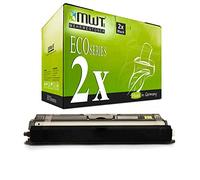 2X MWT Toner avec 50% Plus de Puissance pour Magicolor 1600 W, 1650 en D, 1650 en, 1650 en DT, 1680mf, 1690mf remplacer Konica Minolta Noir BK Cartouche Original Mehrwegtoner (ISO-Norm 19798)