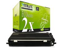 2X MWT Toner Compatible pour Brother Fax 2820 2825 2920 P ML remplace TN2000 Noir