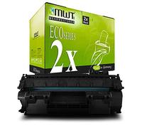 2X MWT Toner Compatible pour Canon Laserbase MF 3110 3112 3220 3222 3240 5630 5650 5730 5750 5770 remplace 8489A002 EP27