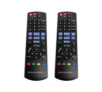 2X N2QAYB000736 TéLéCommande Convient pour Lecteur Blu-Ray TéLéCommande DMPBD75GN DMPBD77GNK