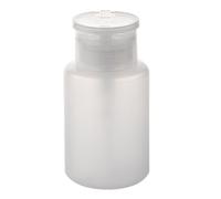 2x Nail Art Vernis Dissolvant Nettoyant Distributeur Vide Conteneur Acétone Pompe Bouteille