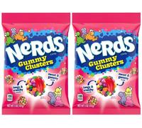 2X Nerds Gummy Clusters Sac Pég Candy 141G Bonbons Américains