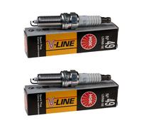 NGK Bougie D'Allumage Convient pour Hyundai i30 Fd 1.4 Kia Venga YN 1.6 CVVT