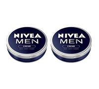Nivea MEN Crème – Soin visage, mains et corps – Peau sèche – 2 x 75 ml