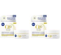 2x NIVEA Q10 Crème Visage Anti-Rides POWER LSF 30 50ml - NEU (203)