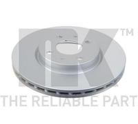 2x NK 312336 Disque de frein pour FIAT 500 3 portes (312) 500 C Cabriolet (312)