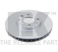 2x NK 313629 Disque de frein Avant pour OPEL Astra G CC (T98) 256mm