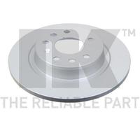 2x NK 313646 Disque de frein Arrière pour OPEL Vectra C Caravan (Z02) 278mm