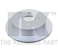 2x NK 314584 Disque de frein Arrière pour TOYOTA COROLLA (ZZE12, NDE12, ZDE12)