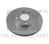 2x NK 315008 Disque de frein Avant pour CHEVROLET SPARK (M300) 236mm