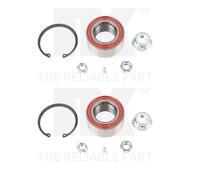 2X NK 759930 Ensemble De Roulements Avant Pour VW Golf III 1H1