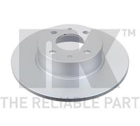 2x NK Disque de frein Arrière pour FIAT Bravo II 5 portes (198) 251mm 319928