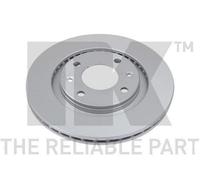 2x NK Disque de frein Avant convient pour PEUGEOT 206 3/5 portes (2A/C) 266mm