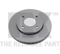 2x NK Disque de frein Avant pour MITSUBISHI COLT VI (Z3A, Z2A) 256mm 313035