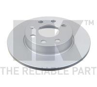2x NK Disque de frein Avant pour OPEL Corsa C 3/5 portes (X01) 240mm 313641