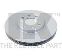 2x NK Disque de frein Avant pour OPEL Corsa C 3/5 portes (X01) 260mm 313637