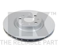 2x NK Disque de frein Avant pour OPEL Corsa D 3/5 portes (S07) 284mm 312350
