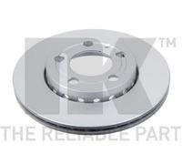 2x NK Disque de frein Avant pour VW Polo IV 3/5 portes (9N, 9A) 239mm 3147101