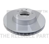 2x NK Disque de frein pour BMW 5 Berline (E60) 324mm 311563