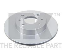 2x NK Disque de frein pour FORD KA 3 portes (RU8) 240mm 319922