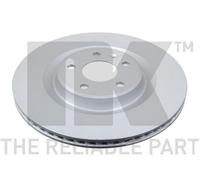 2x NK Disque de frein pour VW Touareg III (CR7, RC8) 330mm 3147156