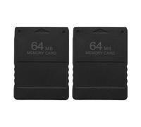 2x Nouveau 64 Mo Carte Memoire Enregistrer Pour 2 Ps2 Console De