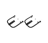 2X Nouveau Support de Fixation de Support de Flash de Bras Flexible Double Bras pour Macro Shot Accessoires pour Appareils Photo