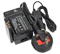 2x NP-60 batterie+chargeur AC/DC Single pour Toshiba NP60 CAMILEO H10 H20 P10 P30 S10 DUCATI EDITION Camera
