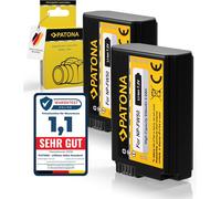 2X NP-FW50 Batterie 950mAh Compatible avec Sony Alpha 5100 6000 6100 6300 6400 6500 7 A7 A7S A7R A7II A5000 A6000 A6300 A6400 A6500 ZV-E10 DSC RX10 Mark II III IV NEX 3 5 6 7R 7II 7S NPFW50