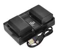 2X NP-FZ100 Batterie+Chargeur USB Dual pour Sony NPFZ100 BC-QZ1 A7RM3 A7R III ILCE-A9 ILCE-9 ILCE9 Z Series Digital Camera