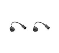 2X OBD Câble de Moto pour Câble de Diagnostique de Câble de Prise 4 Broches 4Pin à Adaptateur OBD2 16 Broches