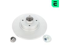 2x OPTIMAL Disque de frein Arrière pour RENAULT Scénic II (JM) 270mm 702983BS1