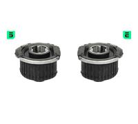 2x OPTIMAL Support De Corps D'Axe Arrière Gauche Droite Pour Mercedes-Benz