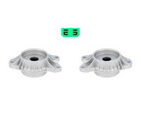 2X OPTIMAL Support De Suspension Arrière Gauche Droite Pour BMW 5