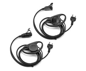 2x Oreillette D-style Casque Écouteur pour Radio Midland Alan 42 G7 G8